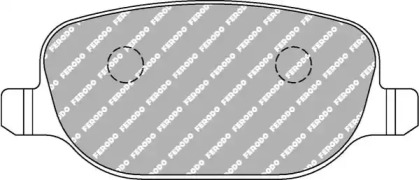 Комплект тормозных колодок (FERODO RACING: FCP1795H)