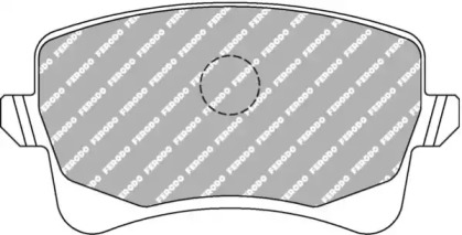 Комплект тормозных колодок (FERODO RACING: FCP4050H)