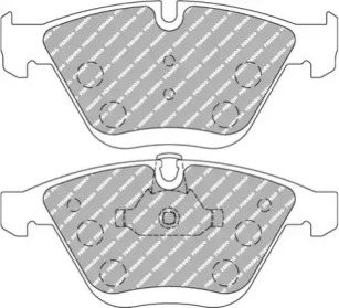 Комплект тормозных колодок (FERODO RACING: FCP4191H)