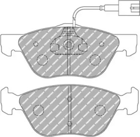 Комплект тормозных колодок (FERODO RACING: FDS1052)
