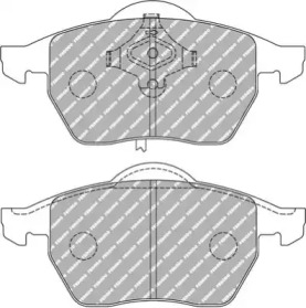 Комплект тормозных колодок (FERODO RACING: FDS1323)