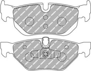 Комплект тормозных колодок (FERODO RACING: FDS1807)