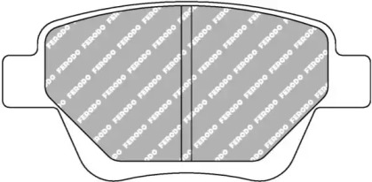 Комплект тормозных колодок (FERODO RACING: FDS4316)