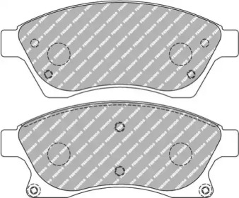 Комплект тормозных колодок (FERODO RACING: FCP4262W)