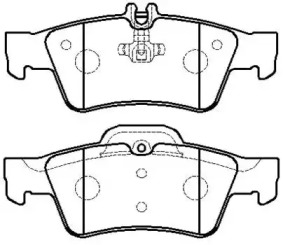 Комплект тормозных колодок (HSB GOLD: HP5194)