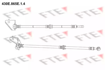 Шлангопровод (FTE: 430E.865E.1.4)