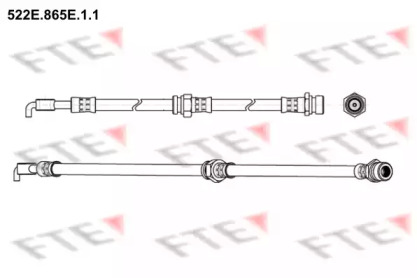 Шлангопровод (FTE: 522E.865E.1.1)