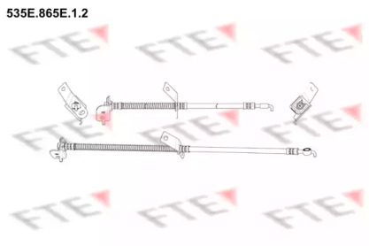 Шлангопровод (FTE: 535E.865E.1.2)