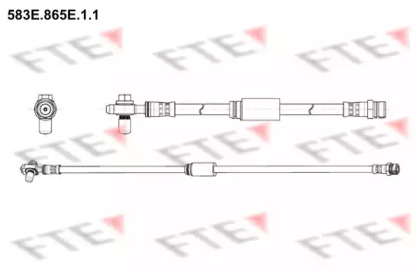 Шлангопровод (FTE: 583E.865E.1.1)