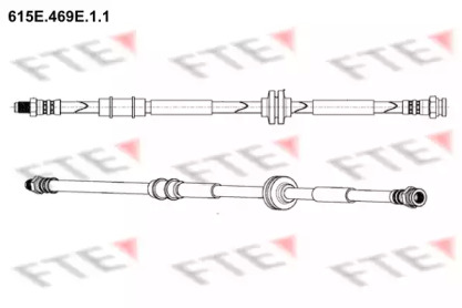 Шлангопровод (FTE: 615E.469E.1.1)