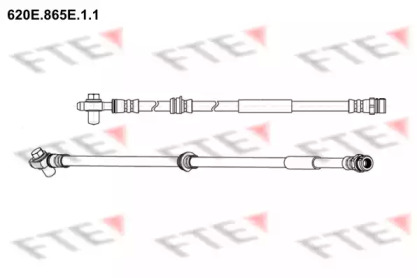 Шлангопровод (FTE: 620E.865E.1.1)