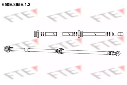 Шлангопровод (FTE: 650E.865E.1.2)