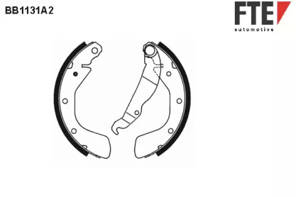 Комлект тормозных накладок (FTE: BB1131A2)