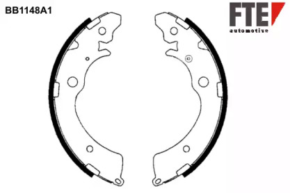 Комлект тормозных накладок (FTE: BB1148A1)