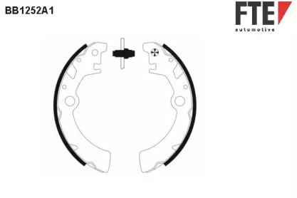 Комлект тормозных накладок (FTE: BB1252A1)