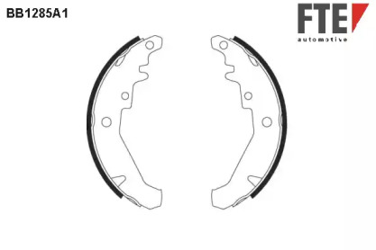 Комлект тормозных накладок (FTE: BB1285A1)