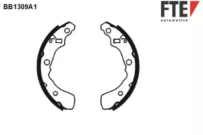 Комлект тормозных накладок (FTE: BB1309A1)