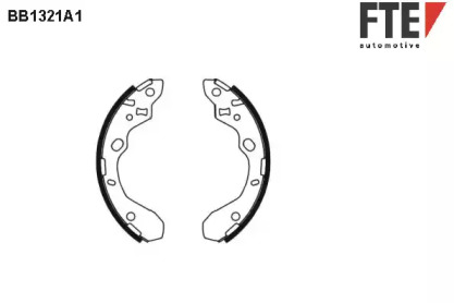 Комлект тормозных накладок (FTE: BB1321A1)