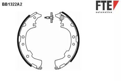 Комлект тормозных накладок (FTE: BB1322A2)