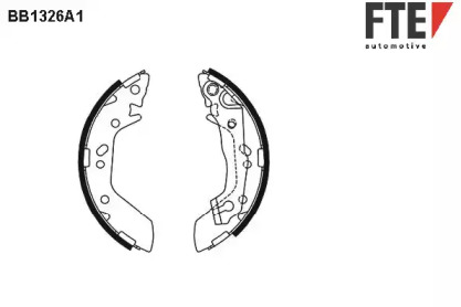 Комлект тормозных накладок (FTE: BB1326A1)