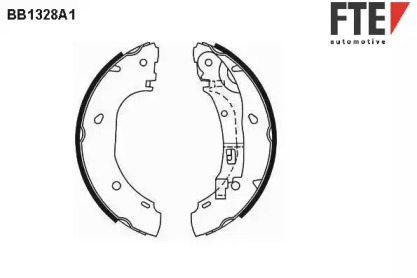 Комлект тормозных накладок (FTE: BB1328A1)