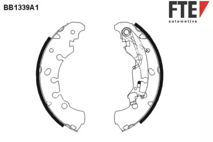 Комлект тормозных накладок (FTE: BB1339A1)