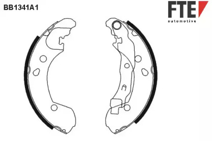 Комлект тормозных накладок (FTE: BB1341A1)