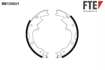 Комлект тормозных накладок (FTE: BB1345U1)