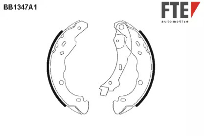 Комлект тормозных накладок (FTE: BB1347A1)