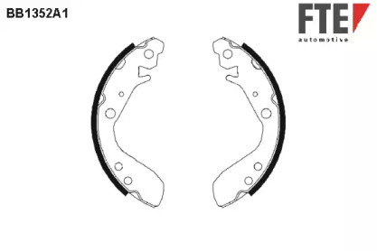 Комлект тормозных накладок (FTE: BB1352A1)