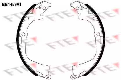 Комлект тормозных накладок (FTE: BB1459A1)