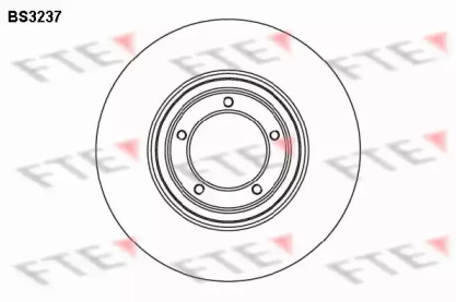 Тормозной диск (FTE: BS3237)