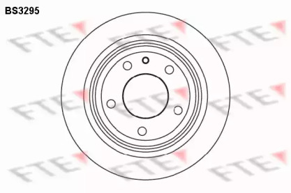 Тормозной диск (FTE: BS3295)