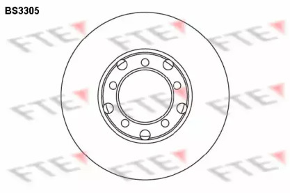 Тормозной диск (FTE: BS3305)