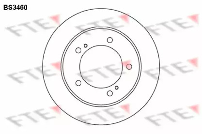 Тормозной диск (FTE: BS3460)