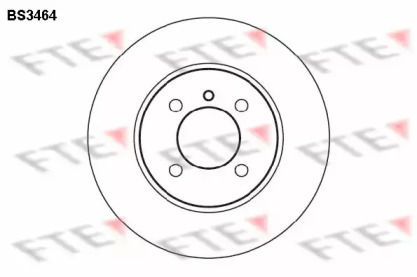 Тормозной диск (FTE: BS3464)