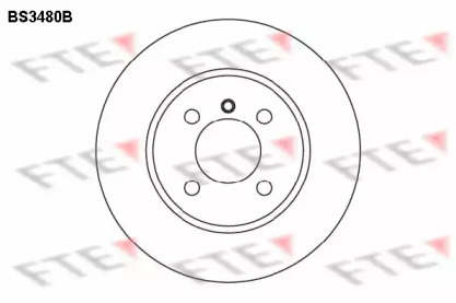 Тормозной диск (FTE: BS3480B)