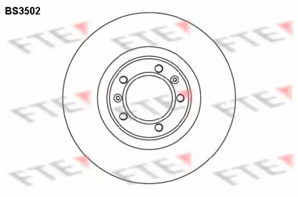 Тормозной диск (FTE: BS3502)