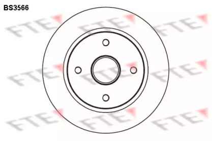 Тормозной диск (FTE: BS3566)