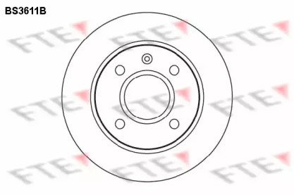 Тормозной диск (FTE: BS3611B)