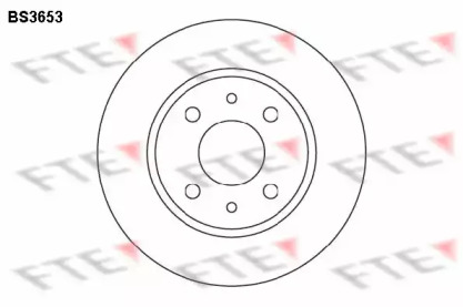 Тормозной диск (FTE: BS3653)