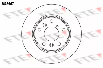Тормозной диск (FTE: BS3657)