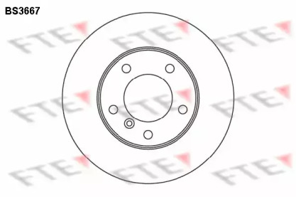 Тормозной диск (FTE: BS3667)