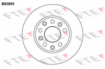 Тормозной диск (FTE: BS3693)