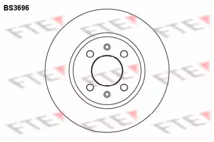 Тормозной диск (FTE: BS3696)