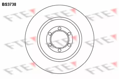 Тормозной диск (FTE: BS3738)