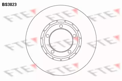 Тормозной диск (FTE: BS3823)