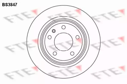 Тормозной диск (FTE: BS3847)