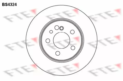 Тормозной диск (FTE: BS4324)