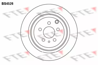 Тормозной диск (FTE: BS4526)